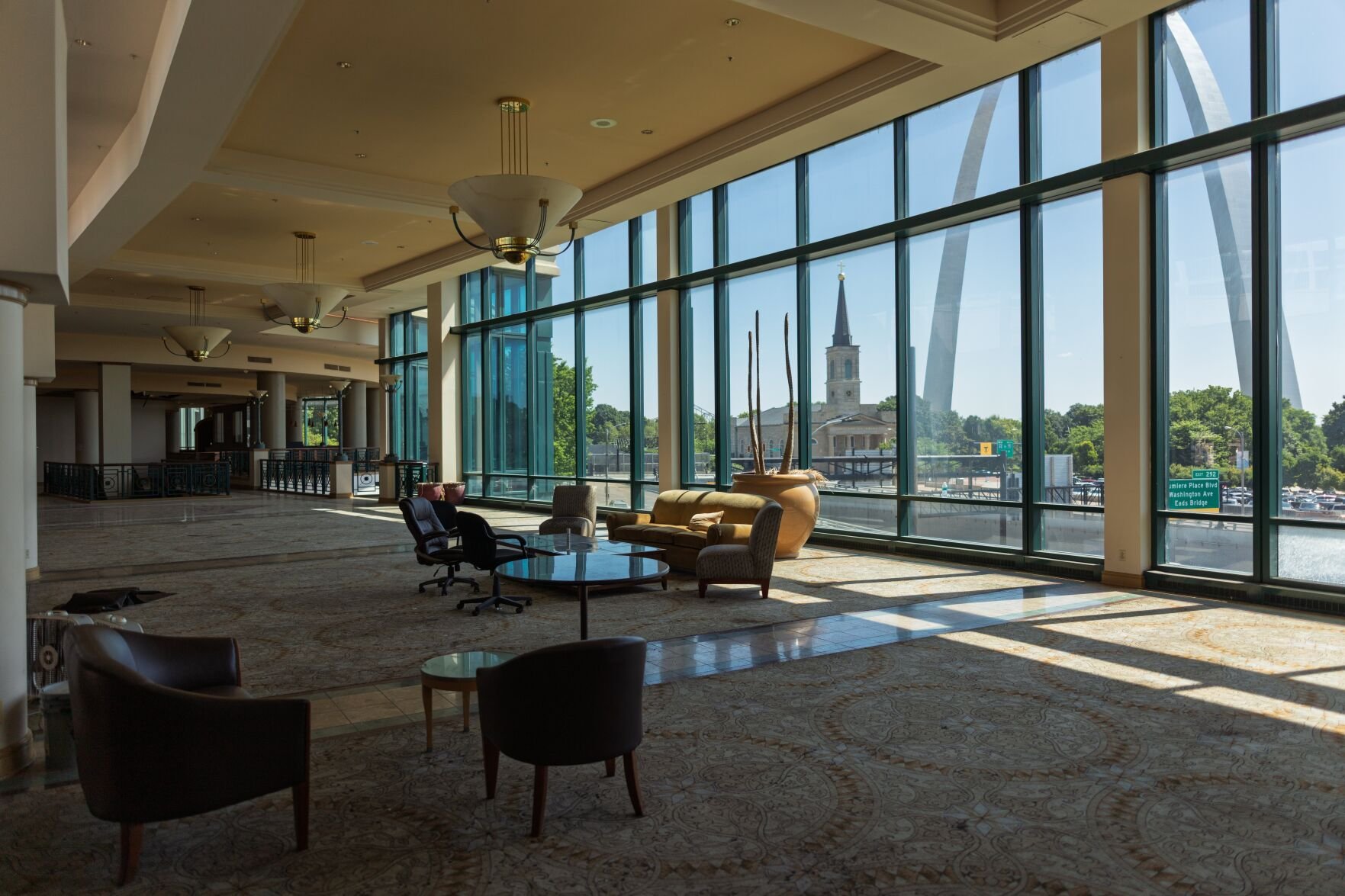 Lobby of the Millennium Hotel